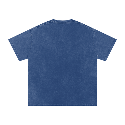 Anime Sour Mood Acid Wash Oversize T-Shirt