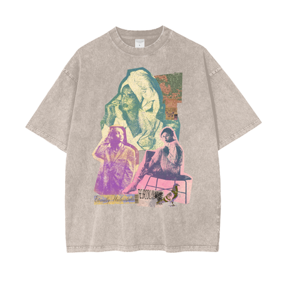 City Girls Unisex Oversize Snow Washed T-Shirt