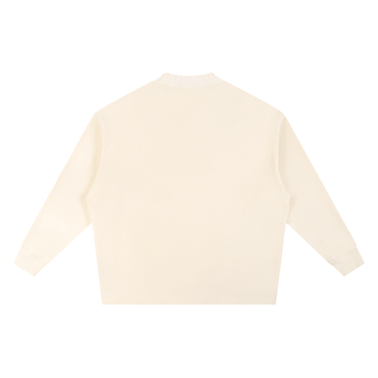 Love Not War Unisex Crew Neck Oversize Sweatshirt