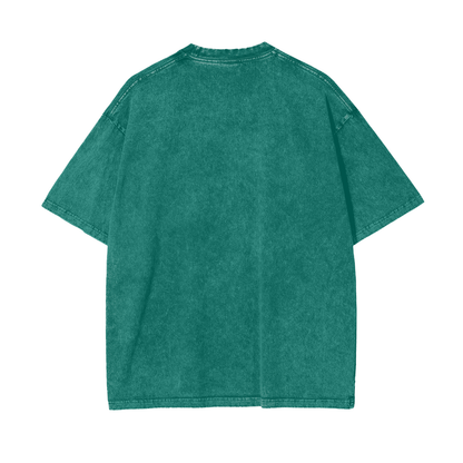 Butterfly Unisex Oversized Snow Washed T-Shirt
