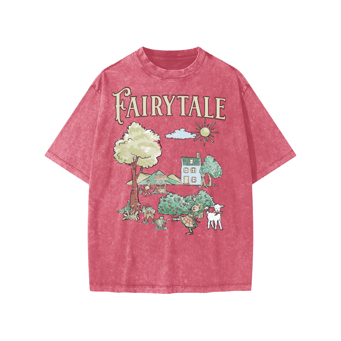 Fairytale Snow Washed KIDS Tee
