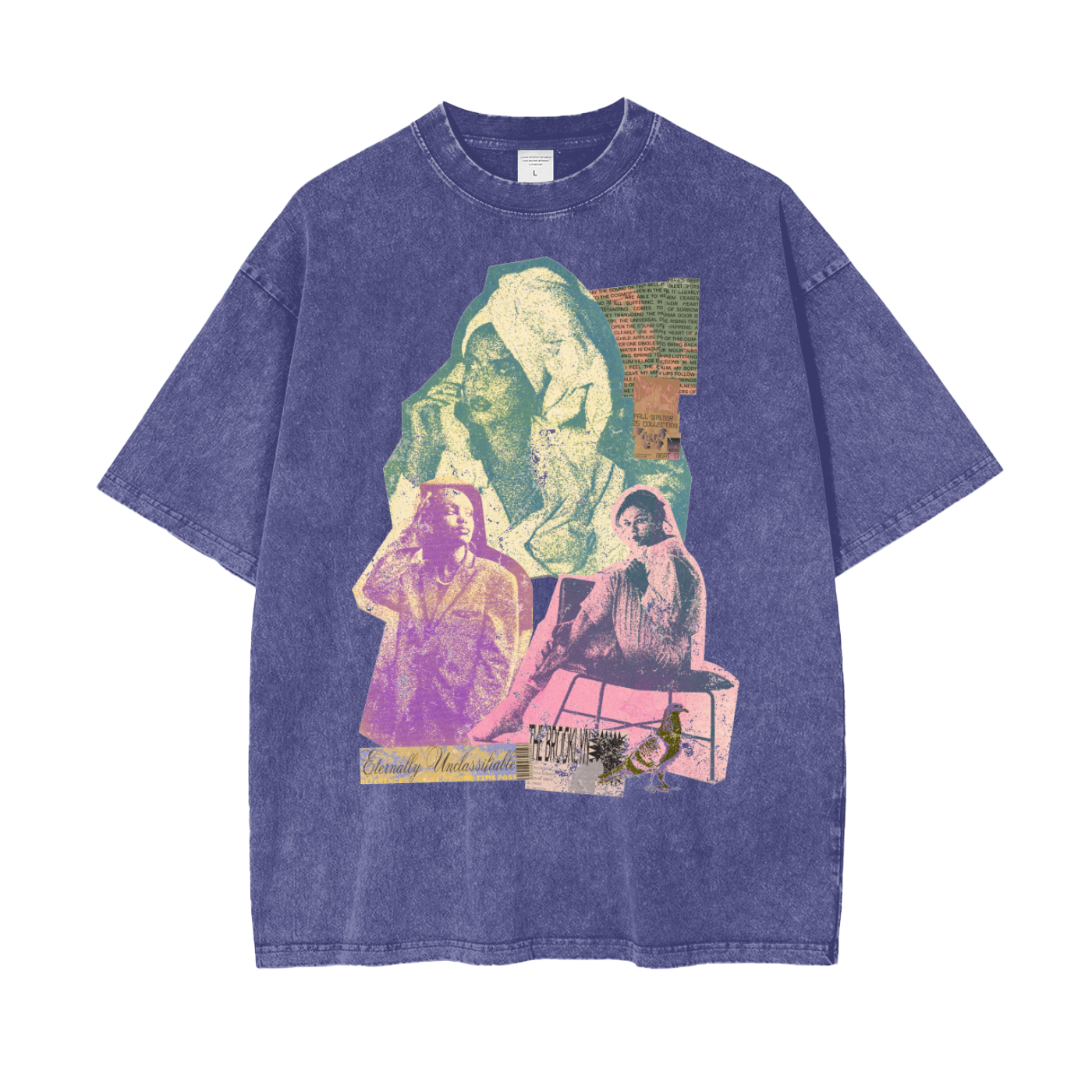 City Girls Unisex Oversize Snow Washed T-Shirt