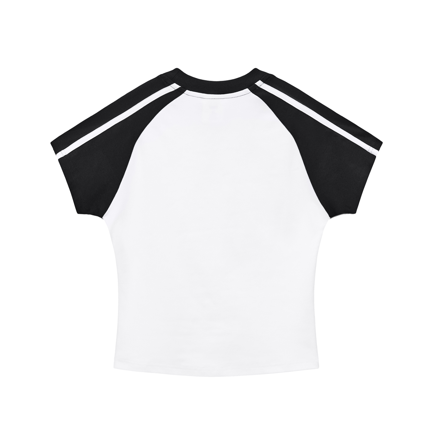 Baddie Retro Womens Petite Raglan T-Shirt