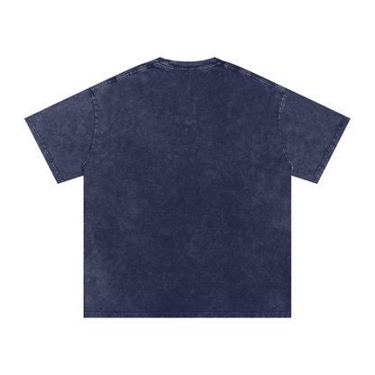 Anime Sour Mood Acid Wash Oversize T-Shirt