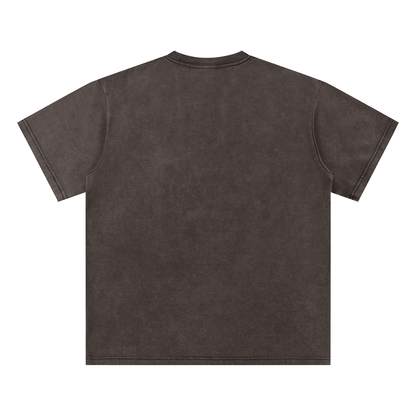 Anime Farm Game  Slub Snow Washed T-Shirt