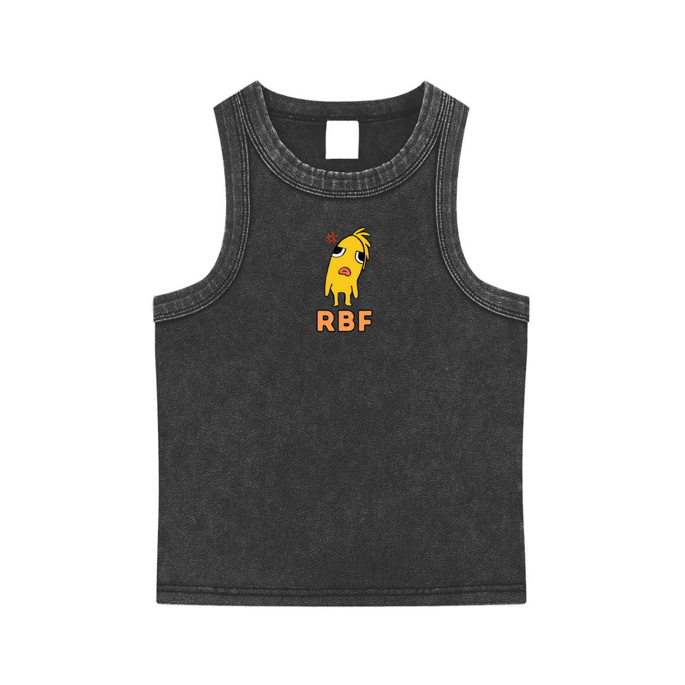 Rbf Fish Snow Washed Tank Top