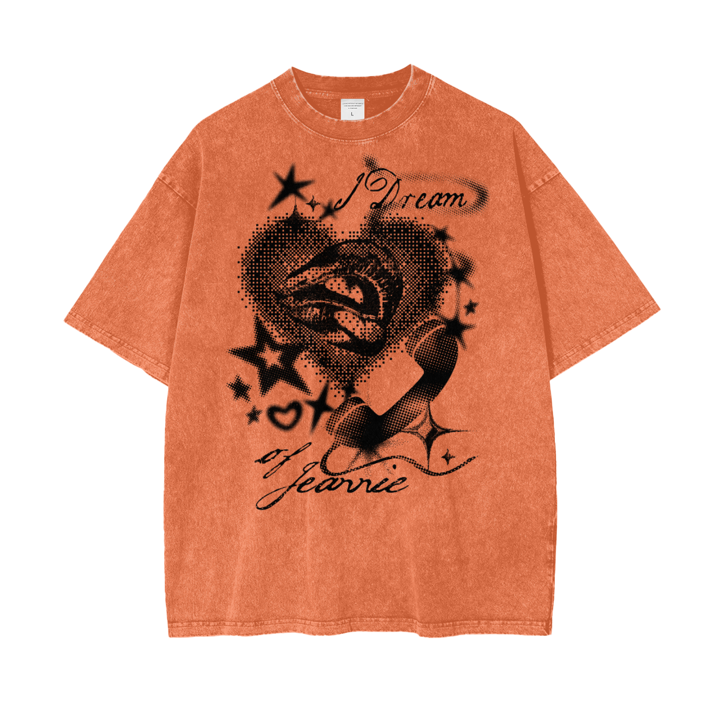Dream of Jeannie Unisex Oversize Snow Washed T-Shirt