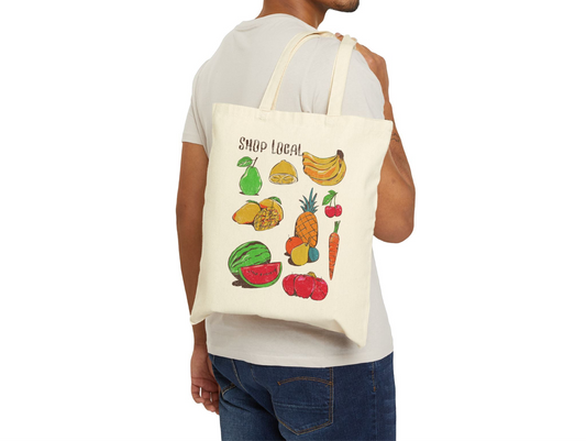 Fruit Bag Cotton Canvas Tote Bag