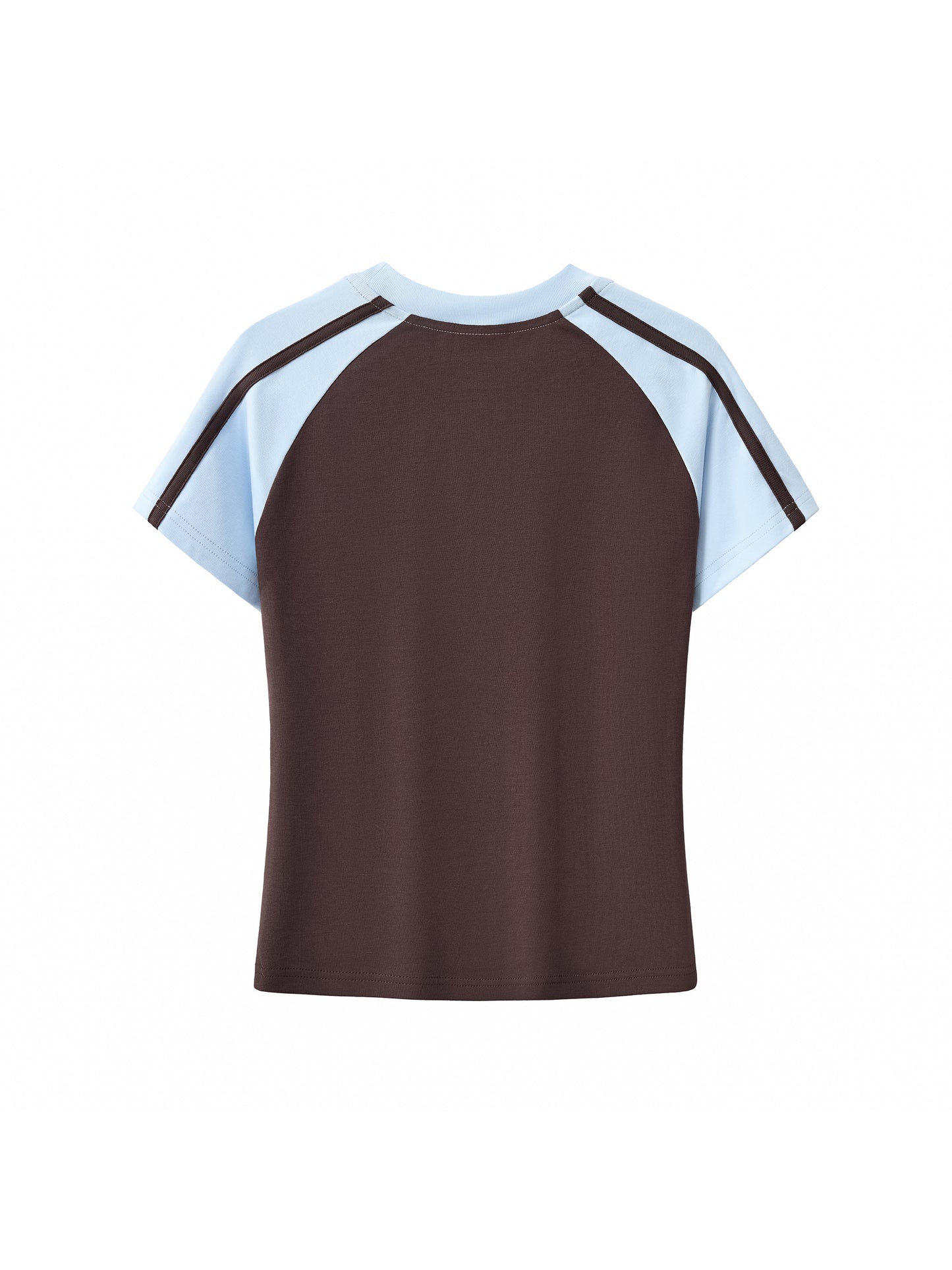 Mermaid Retro Womens Petite Raglan T-Shirt
