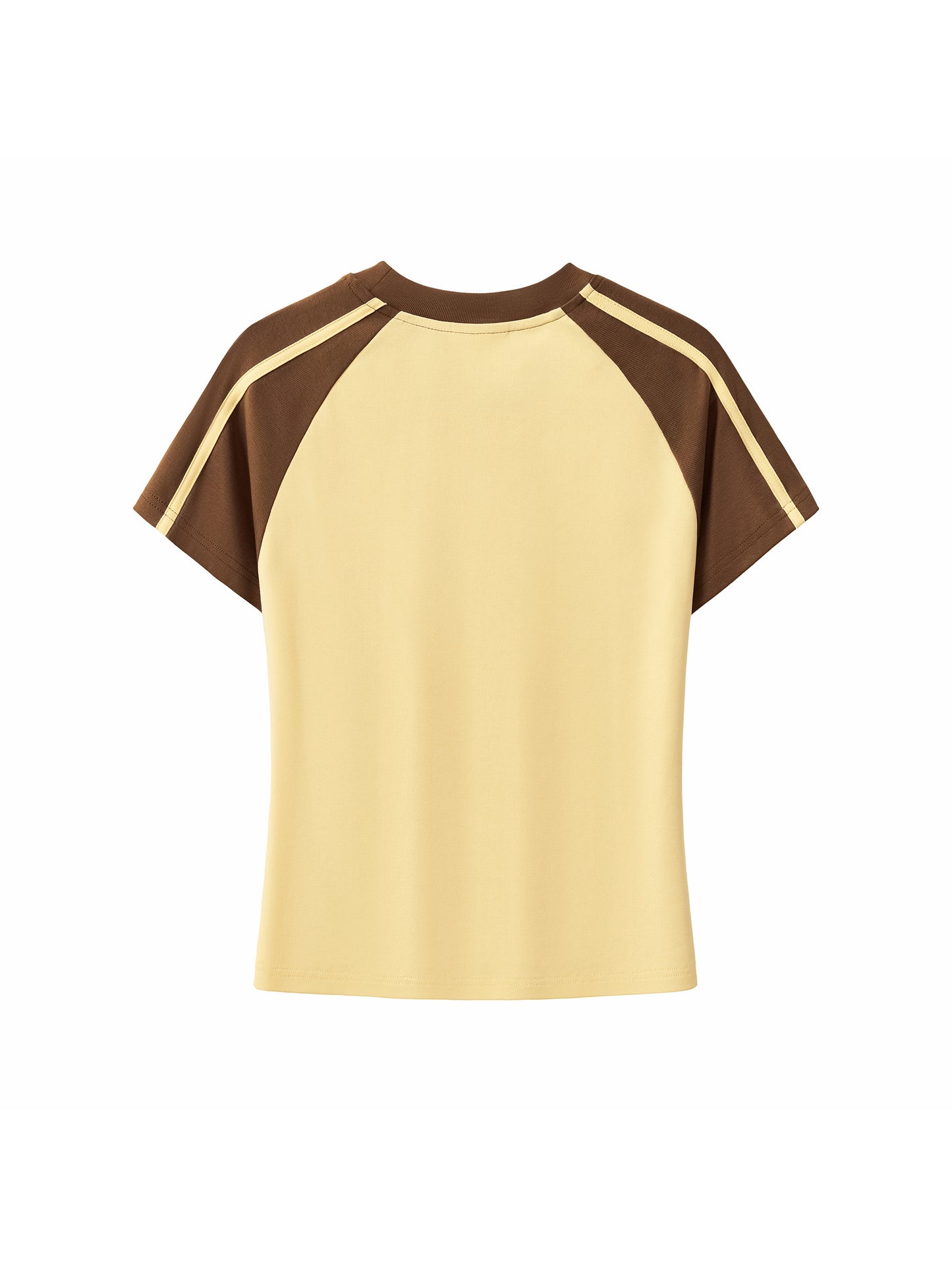 Baddie Retro Womens Petite Raglan T-Shirt