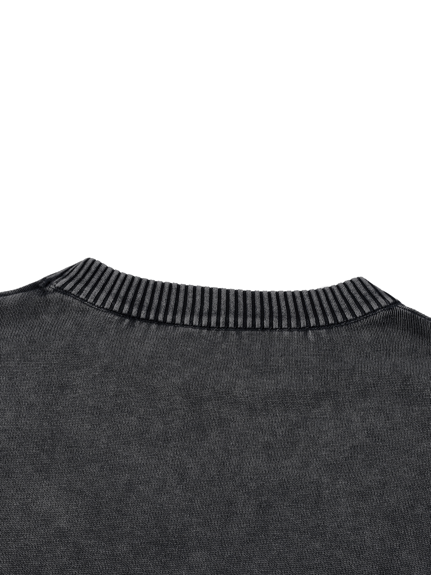 Fire Heart Mineral Wash Oversized Sweater