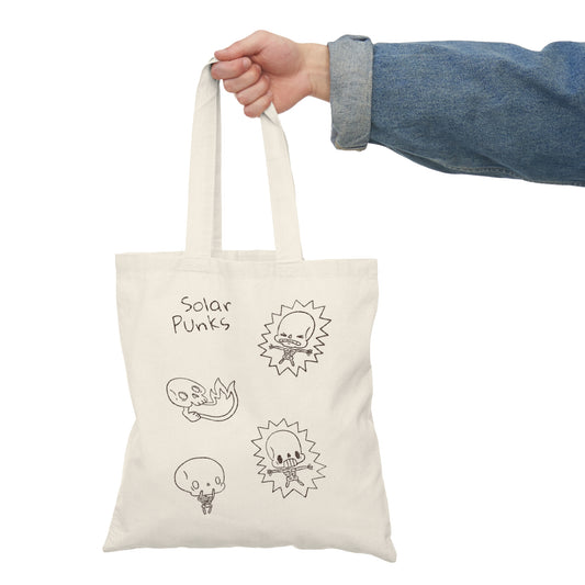 Solar Punks Artsy Natural Tote Bag