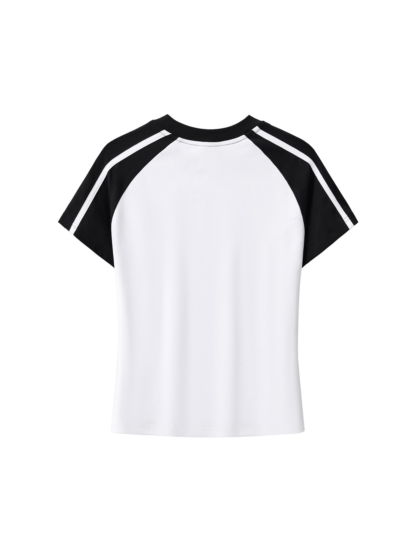 Baddie Retro Womens Petite Raglan T-Shirt
