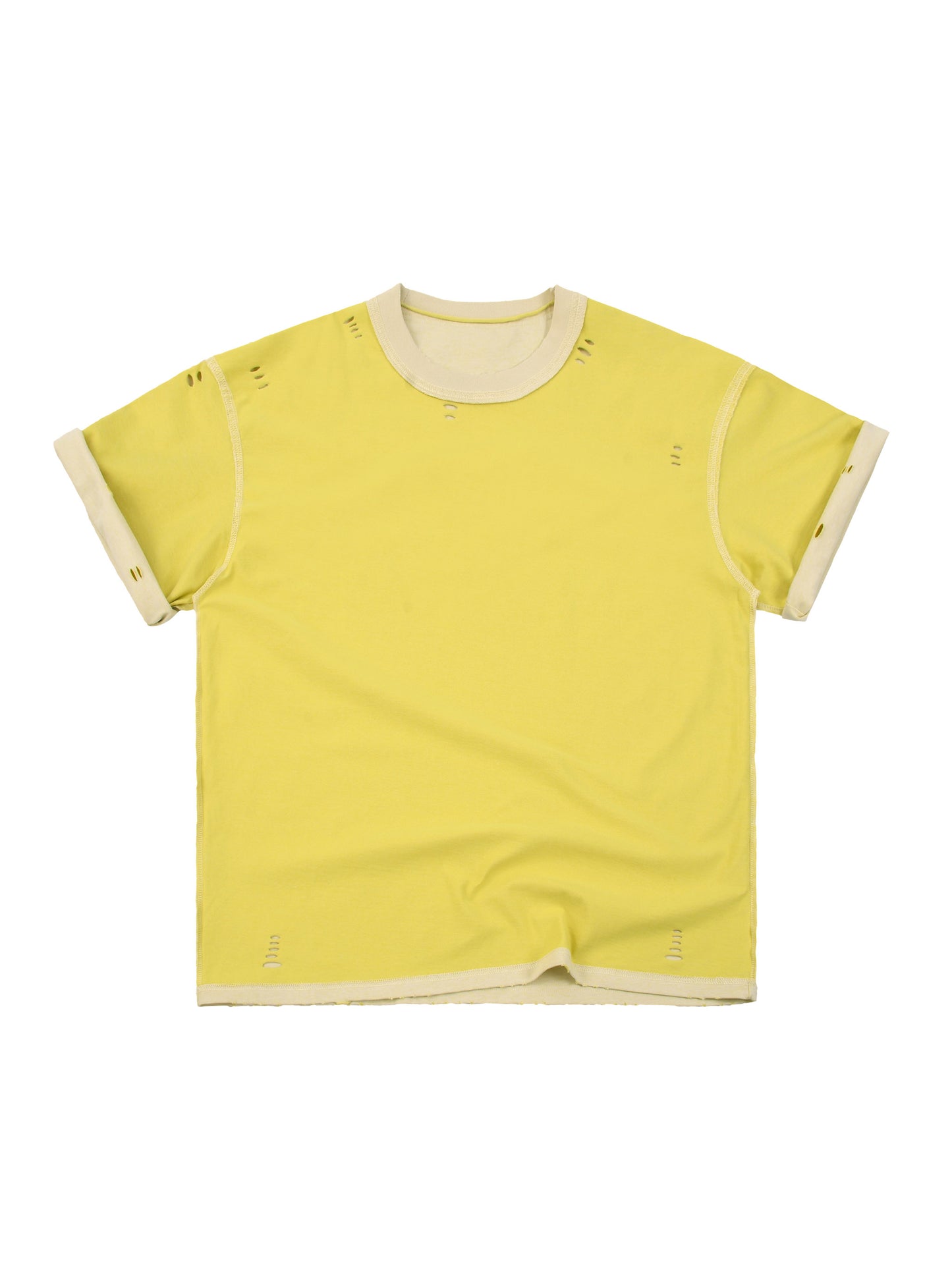 Cat & Mouse Games Unisex Reversible Frayed T-shirt