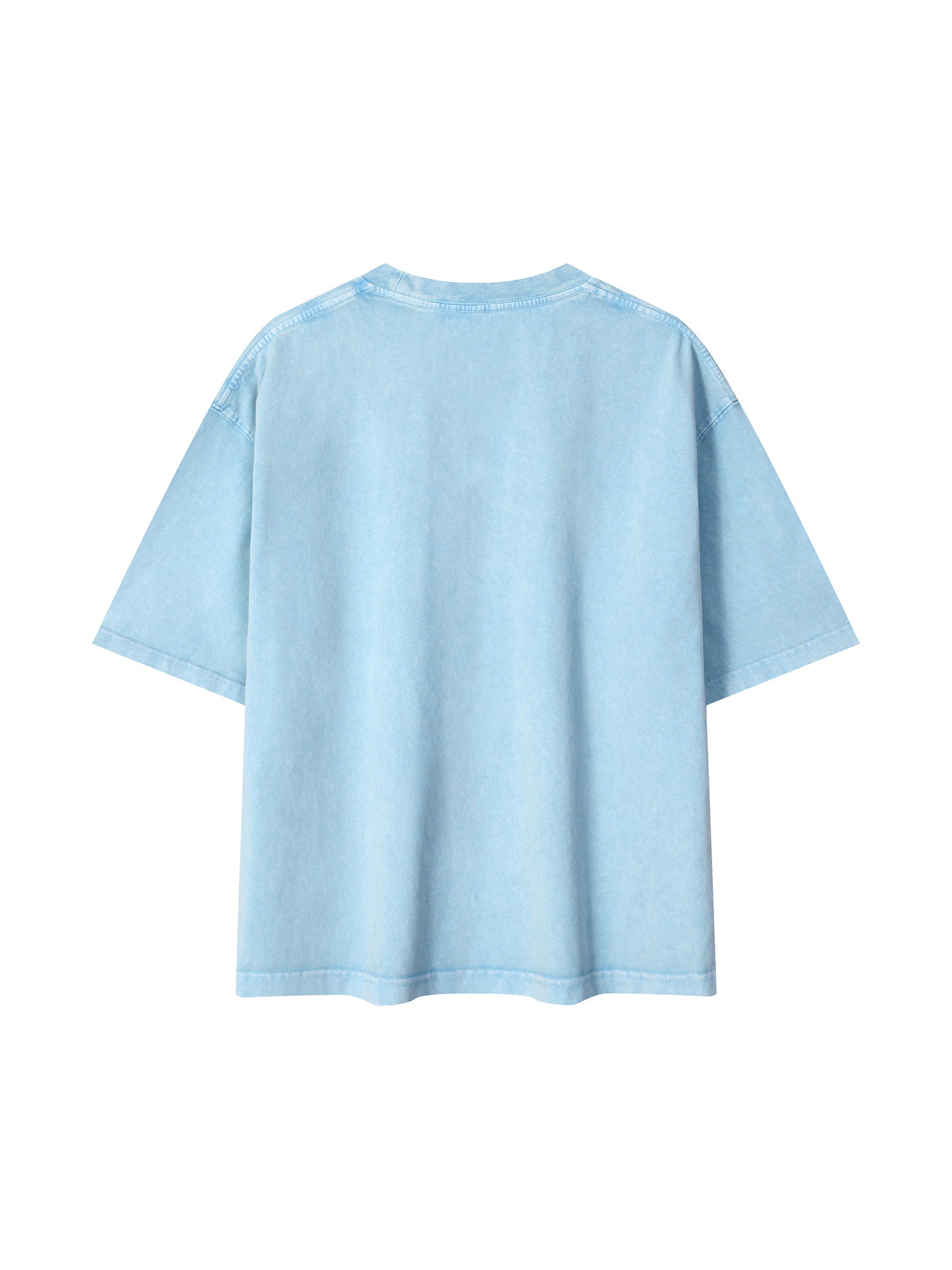 Mermaid Mineral Wash Boxy Cotton T-Shirt