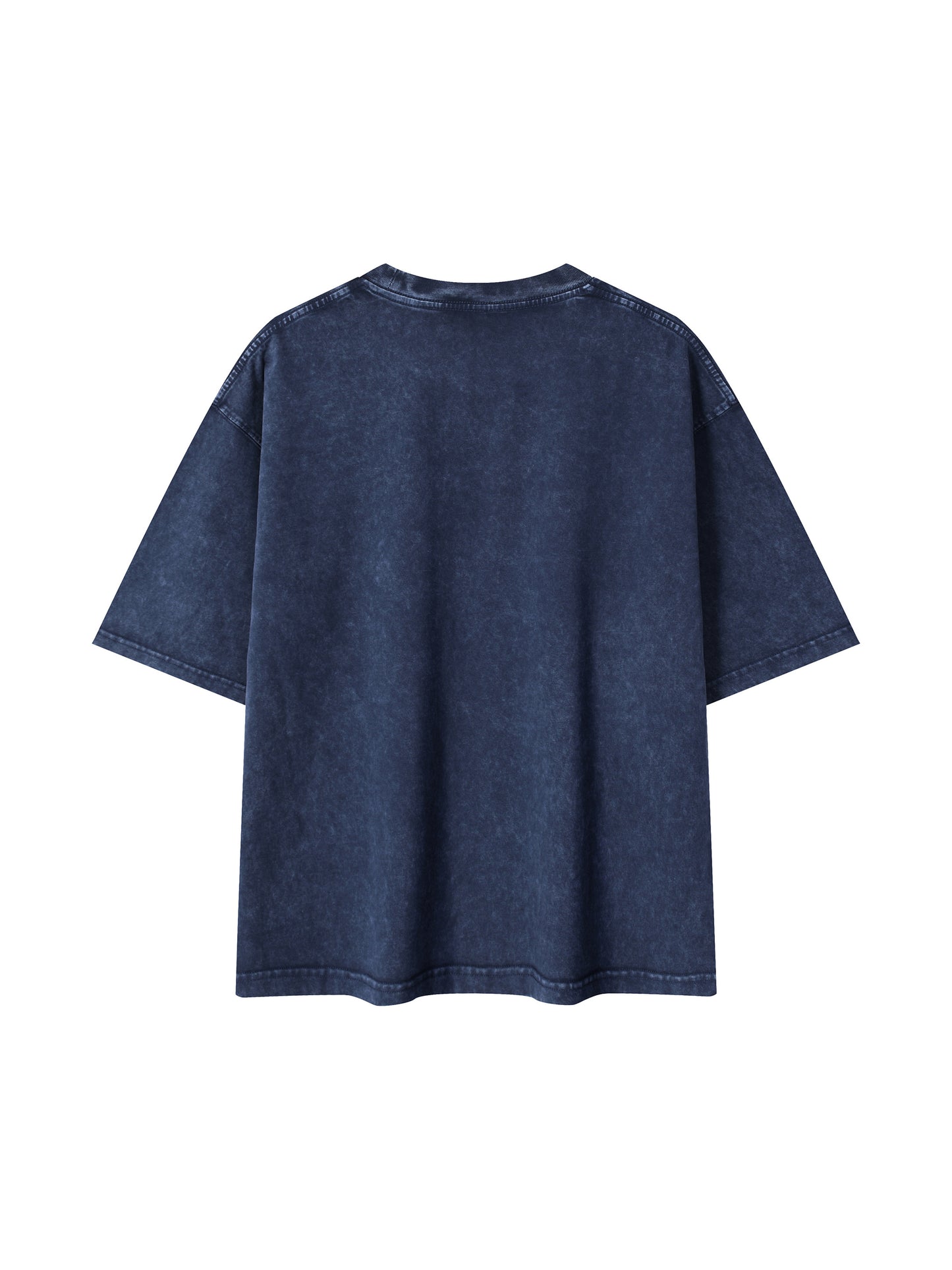 Alien Girl Mineral Wash Boxy Cotton T-Shirt