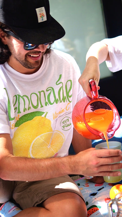 Lemon Fruit Club Lightweight Slub Cotton T-Shirt