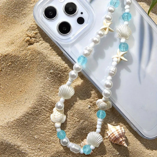 Ocean Treasure Shells Mobile Charm Bracelet Accessory