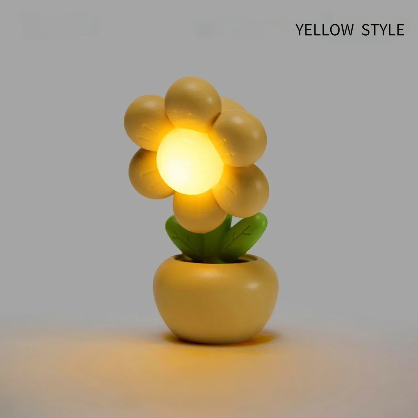 Kawaii Mini LED Flower Night Light Table Lamp