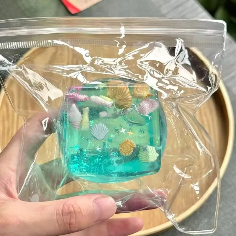 Squishy Ocean Block Stress Ball Sensory Relief Fidget Toy