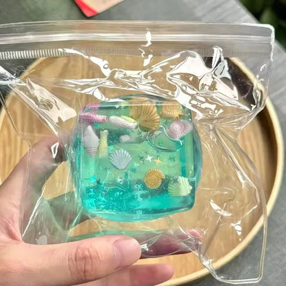 Squishy Ocean Block Stress Ball Sensory Relief Fidget Toy