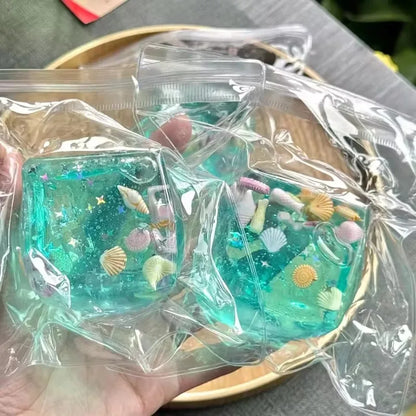 Squishy Ocean Block Stress Ball Sensory Relief Fidget Toy