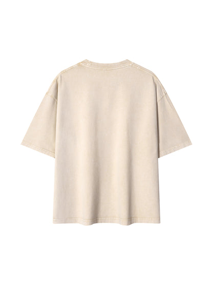 Roller Girl Mineral Wash Boxy Cotton T-Shirt