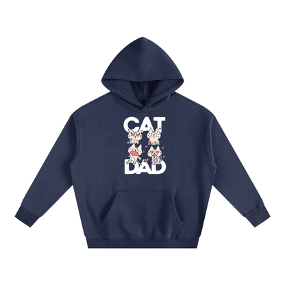 Cat Dad Unisex Oversize Fleeced Hoodie