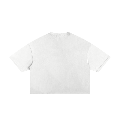 Lizard Introvert Unisex Classic Frayed Boxy Tee