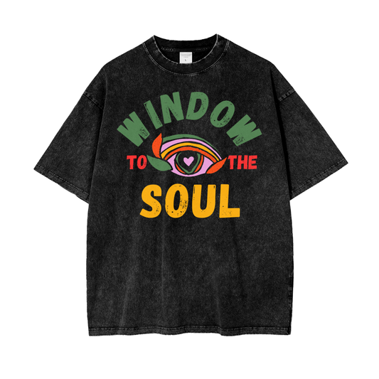 The Soul Oversize Snow Washed T-Shirt