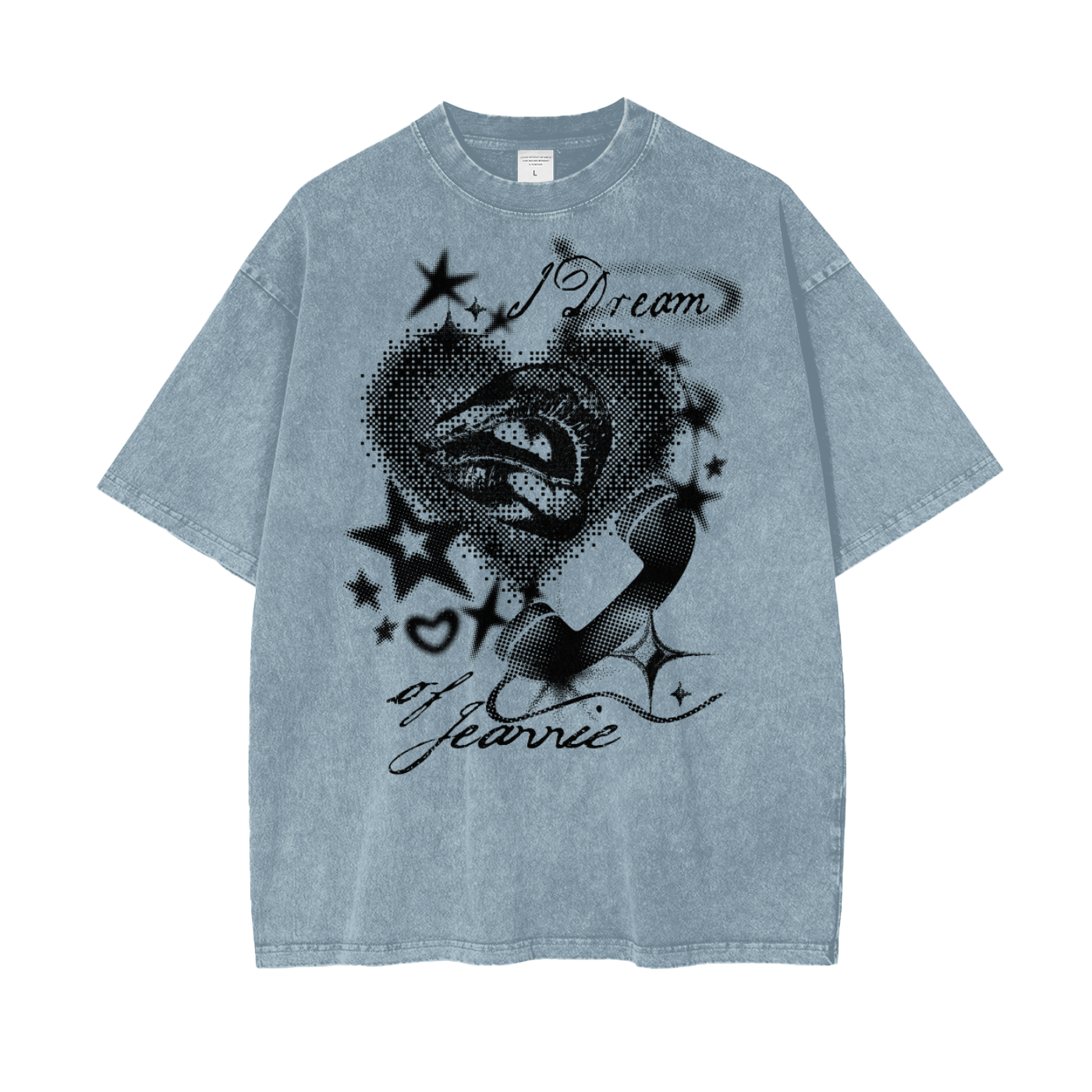 Dream of Jeannie Unisex Oversize Snow Washed T-Shirt