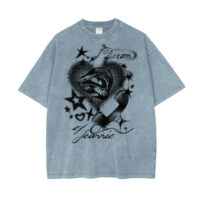 Dream of Jeannie Unisex Oversize Snow Washed T-Shirt