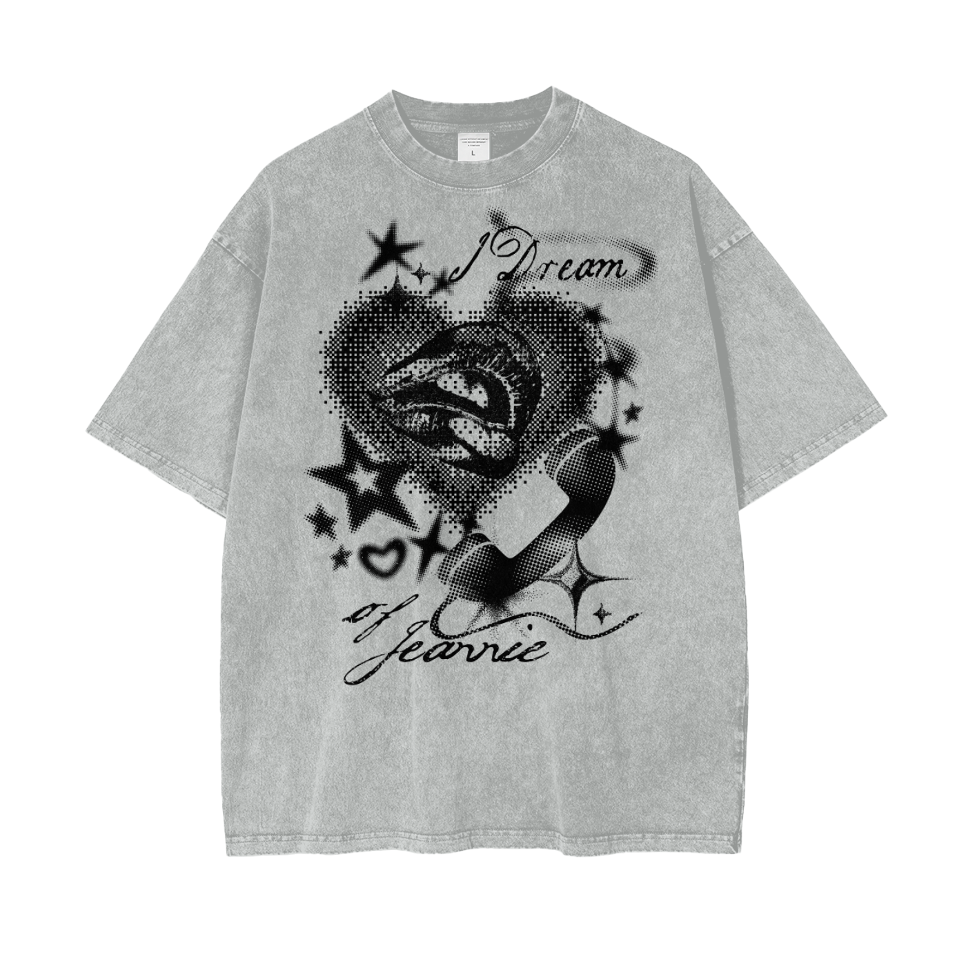 Dream of Jeannie Unisex Oversize Snow Washed T-Shirt