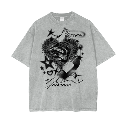 Dream of Jeannie Unisex Oversize Snow Washed T-Shirt