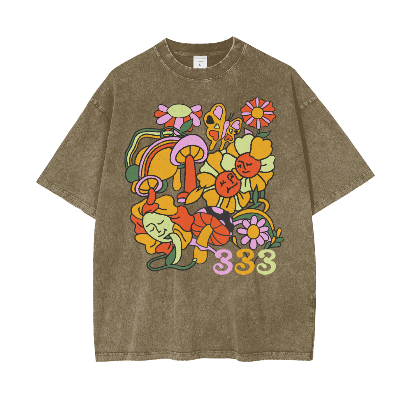 Nature Dance Snow Washed T-Shirt