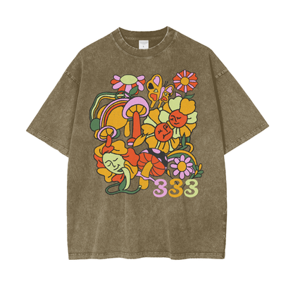 Nature Dance Snow Washed T-Shirt