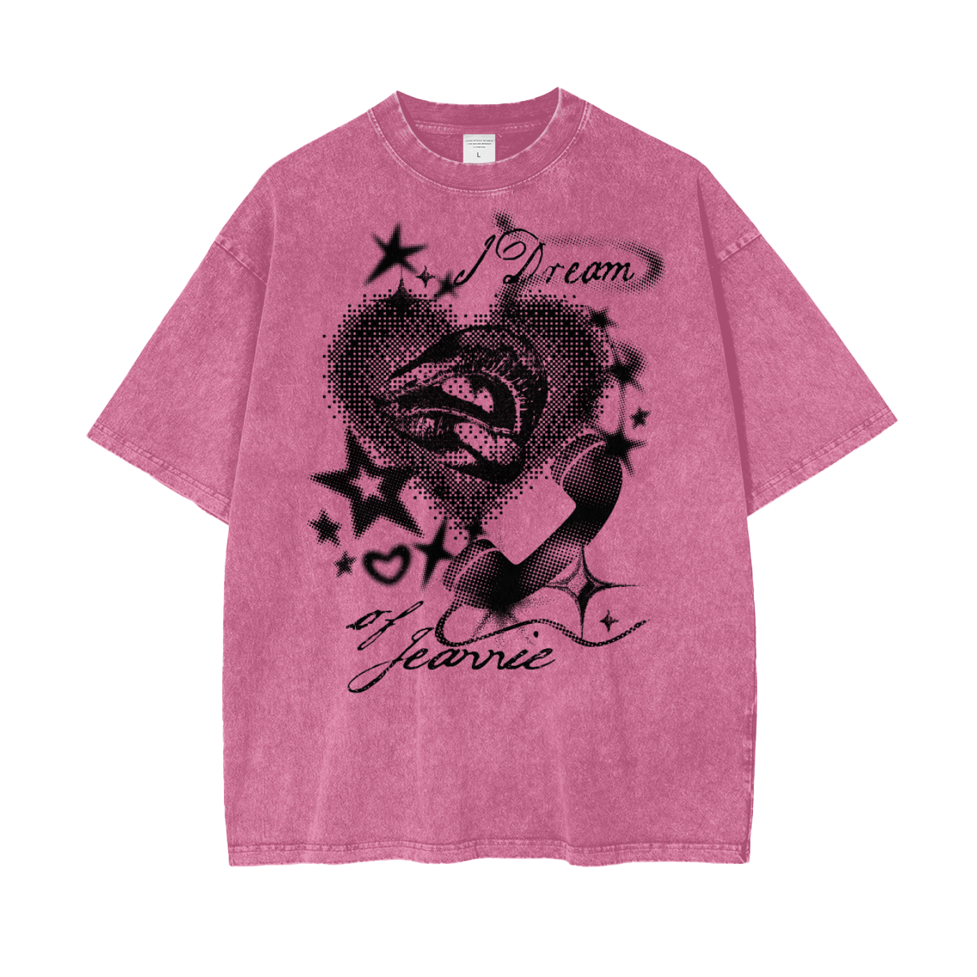 Dream of Jeannie Unisex Oversize Snow Washed T-Shirt