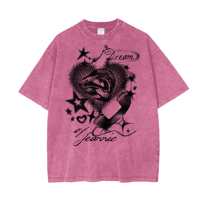 Dream of Jeannie Unisex Oversize Snow Washed T-Shirt