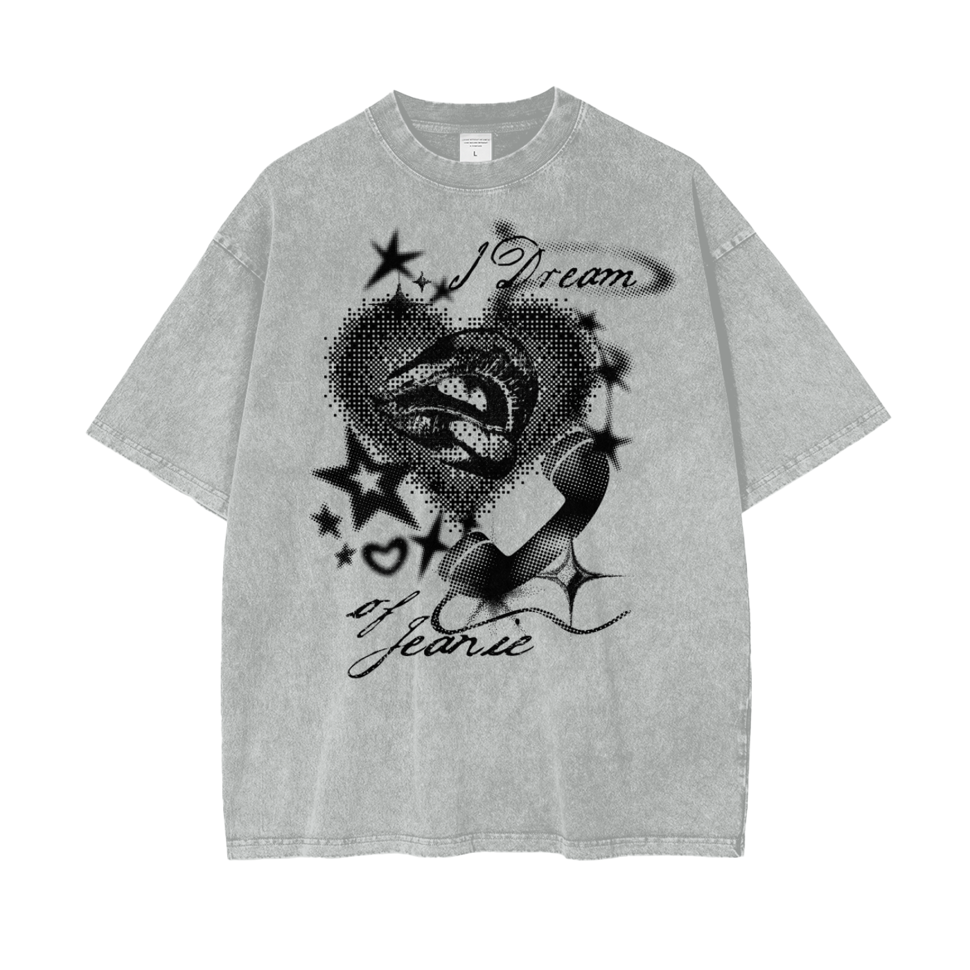 Dream of Jeanie Unisex Oversize Snow Washed T-Shirt