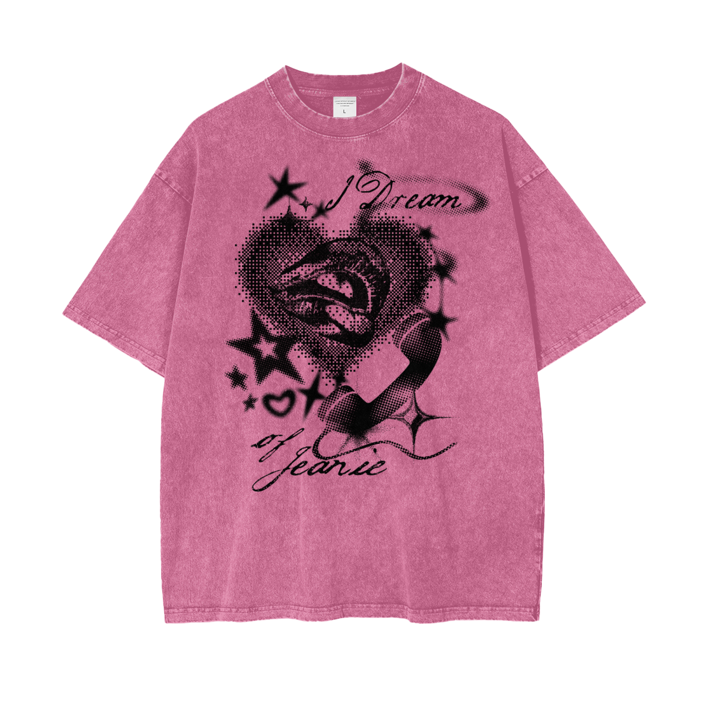 Dream of Jeanie Unisex Oversize Snow Washed T-Shirt