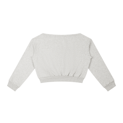 Good Work Women's Off-Shoulder Sweatshirt