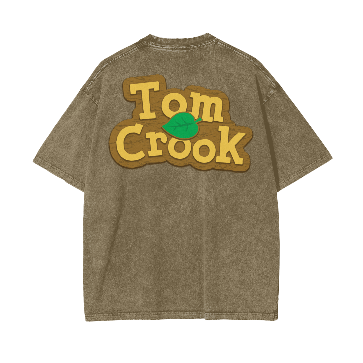 Tom Crook Unisex Oversize Snow Washed T-Shirt