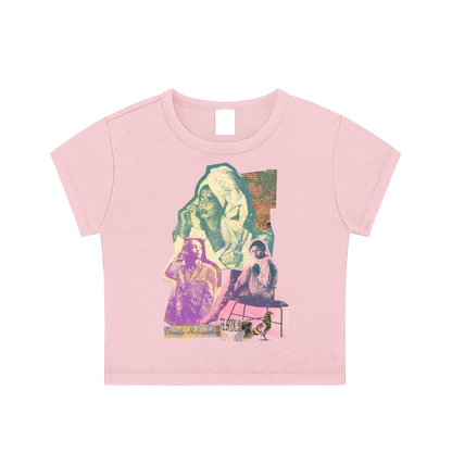 City Girls Petite Washed Crop Top