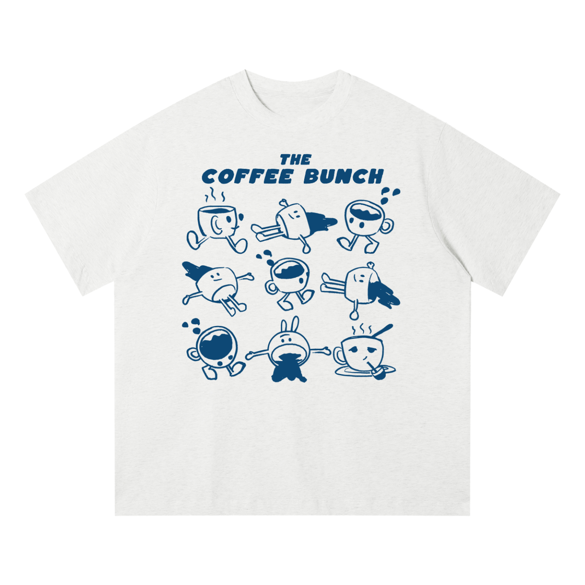 The Coffee Bunch Unisex Quick-Dry Relaxed Fit T-Shirt