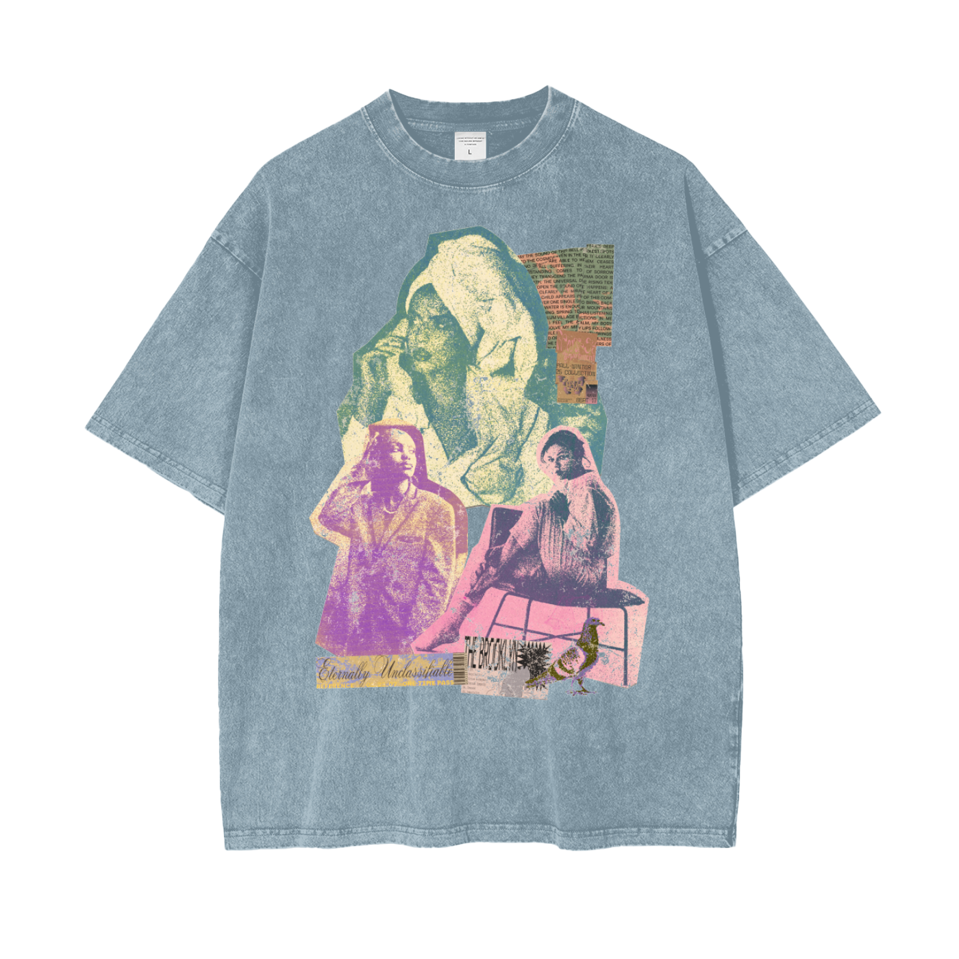 City Girls Unisex Oversize Snow Washed T-Shirt