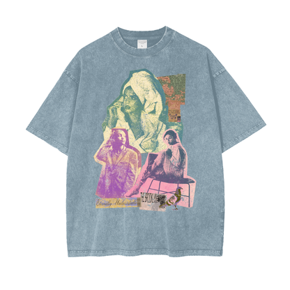 City Girls Unisex Oversize Snow Washed T-Shirt