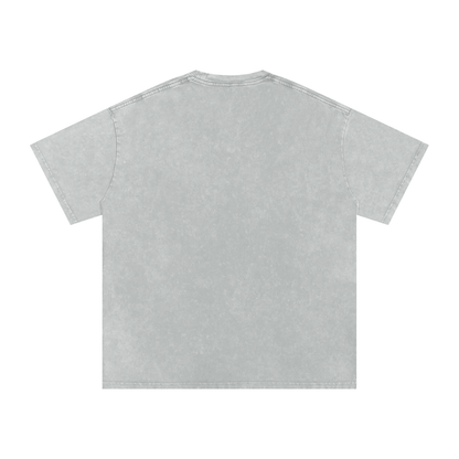Zombie Acid Wash Unisex Oversize T-Shirt