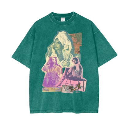 City Girls Unisex Oversize Snow Washed T-Shirt