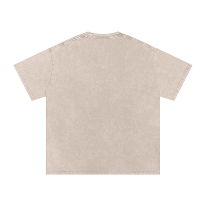 Zombie Acid Wash Unisex Oversize T-Shirt