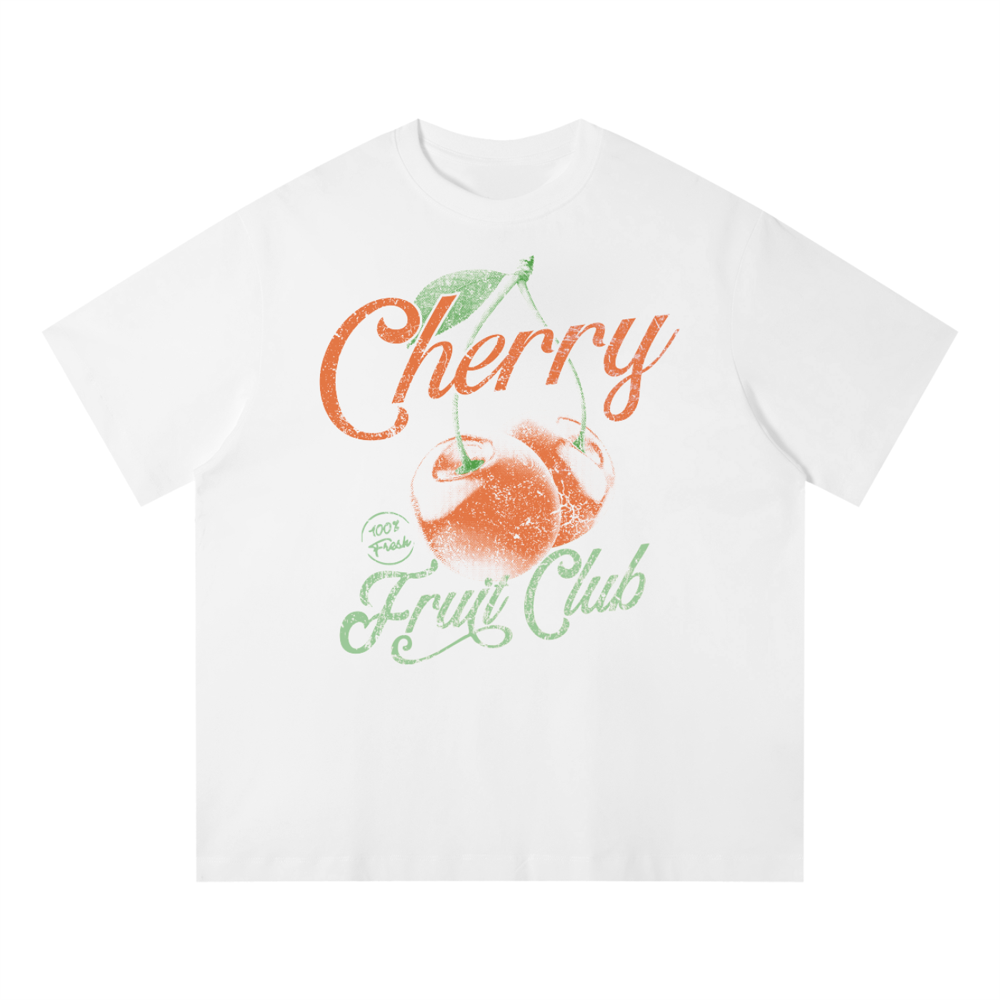 Cherry Fruit Club Unisex Quick-Dry Relaxed Fit T-Shirt